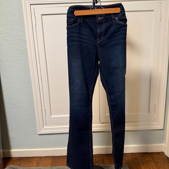 NWT Mossimo curvy fit & boot cut jeans dark wash, - size 16 Long 16L - Picture 1 of 6